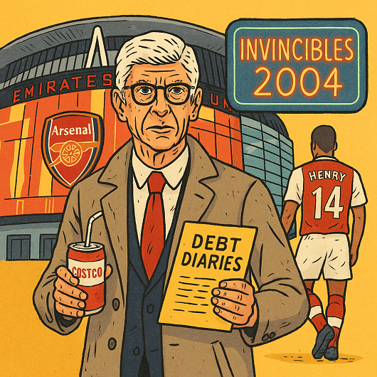 Arsène Wenger’s Stadium Debt Diaries: Football Finance, Youth Deals, and Fourth-Place Survival